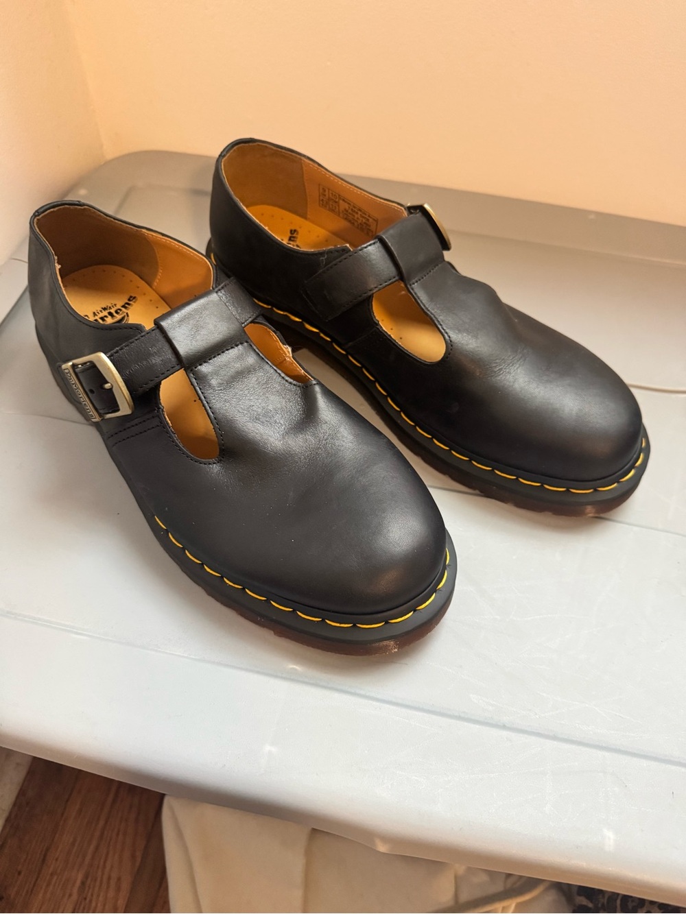 Dr. Martens' Black Mary Jane Shoes with Buckle (Women’s 11/ EU 43)- NWOT - Picture 3 of 4